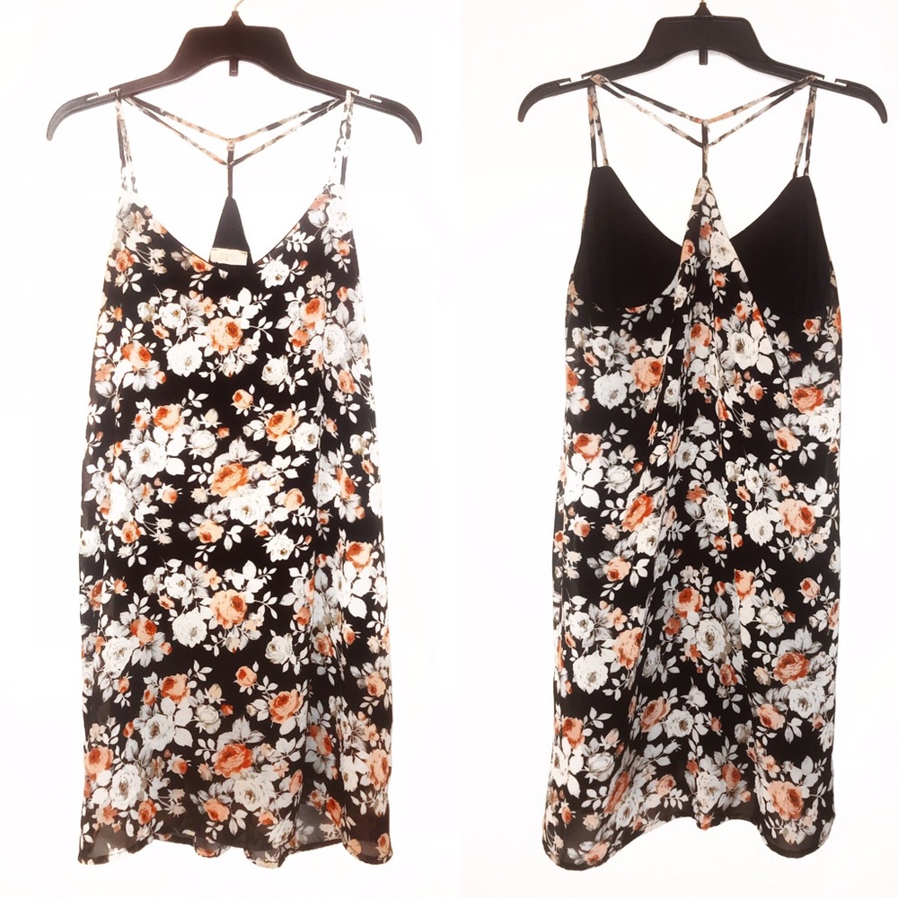 Floral tank dress
